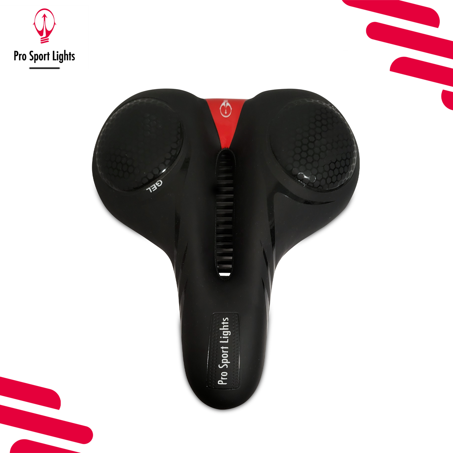 Cruiser Royal Gel Pro Sport Lights fietszadel