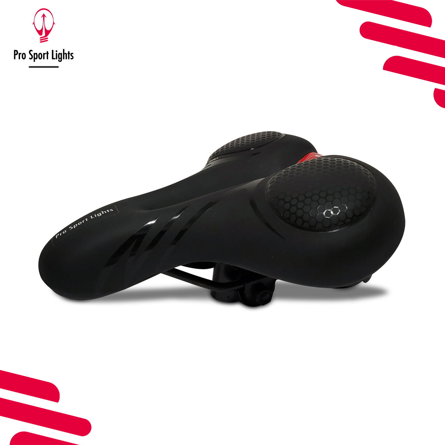 Cruiser Royal Gel Pro Sport Lights fietszadel