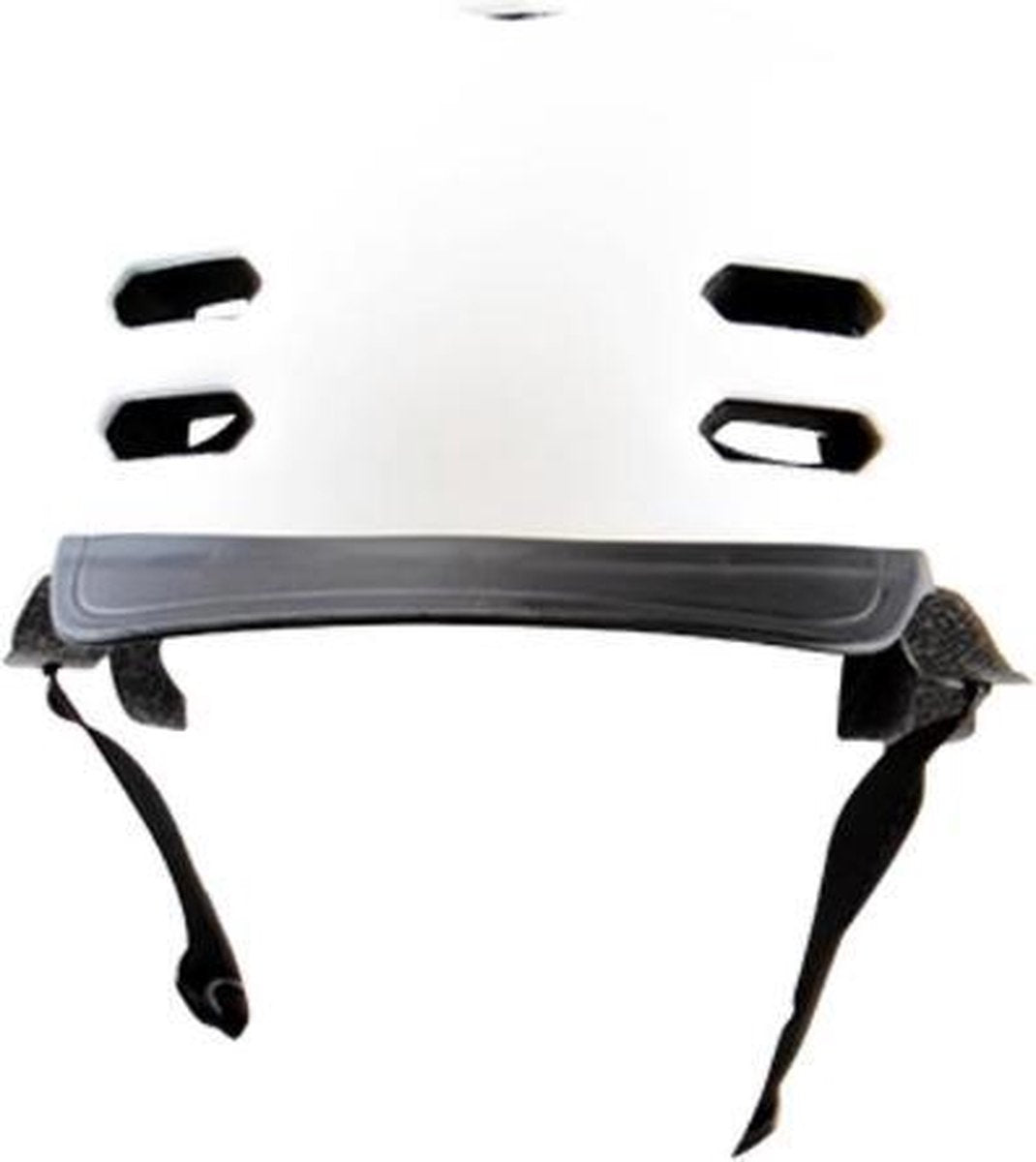 Fietshelm Volwassenen - 58/61cm - Mat Wit - Fietsverlichting Achterlicht
