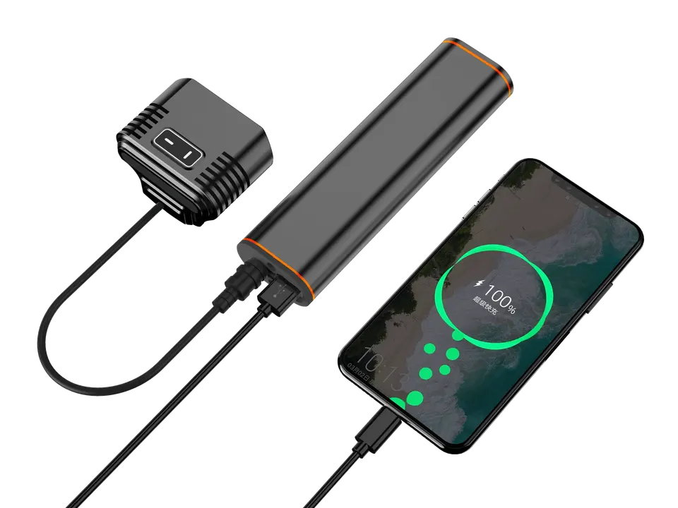 Pro Sport Lights Voorlicht 4000 Lumen LED fietsverlichting - USB Oplaadbaar