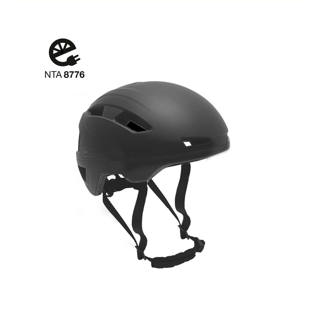 Falkx Speedpedelec Helm - NTA8776 - Mat Zwart