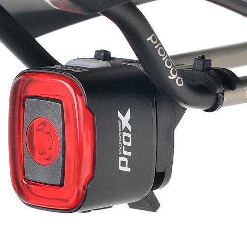 Achterlicht Fiets Rood ProX 50 Lumen Remsensor - COB-XPE LED kopen
