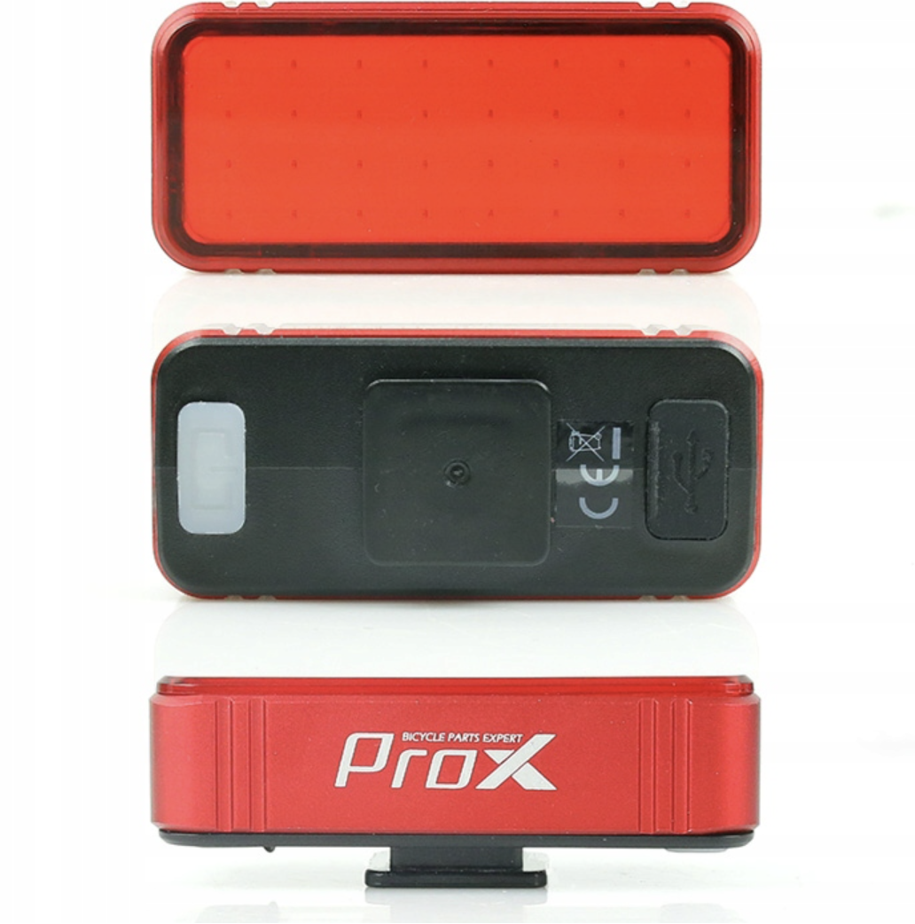 Achterlicht Prox Rood 50 Lumen - LED Fietsverlichting - USB-C kopen