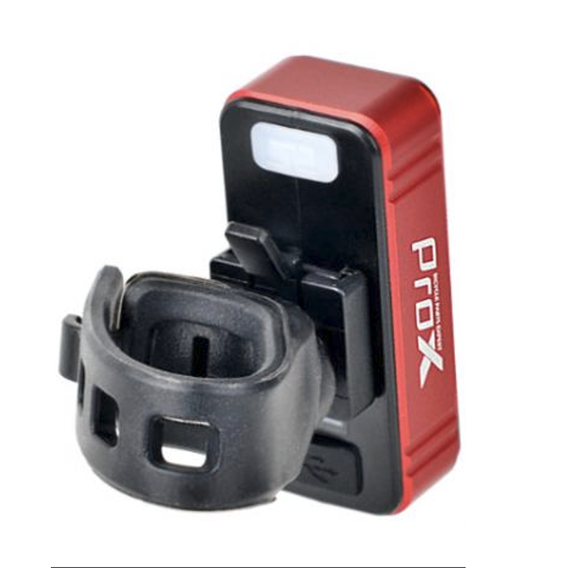 Achterlicht Prox Rood 50 Lumen - LED Fietsverlichting - USB-C kopen