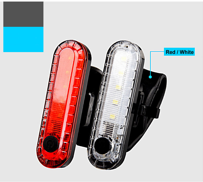 Pro Sport Lights Voorlicht + Achterlicht 50 Lumen Fietsverlichtingsset