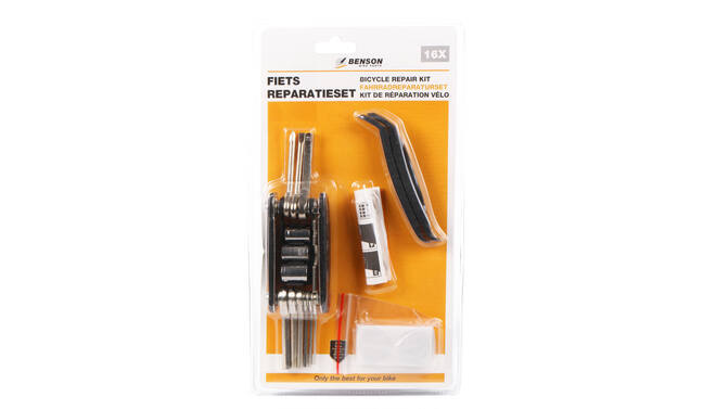 Benson Fiets Banden Reparatieset Met Tas - 17 delig kopen