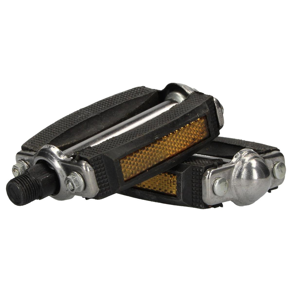 Benson Fietspedalen Set met Reflectoren β 9x7x2cm β 2 Stuks
