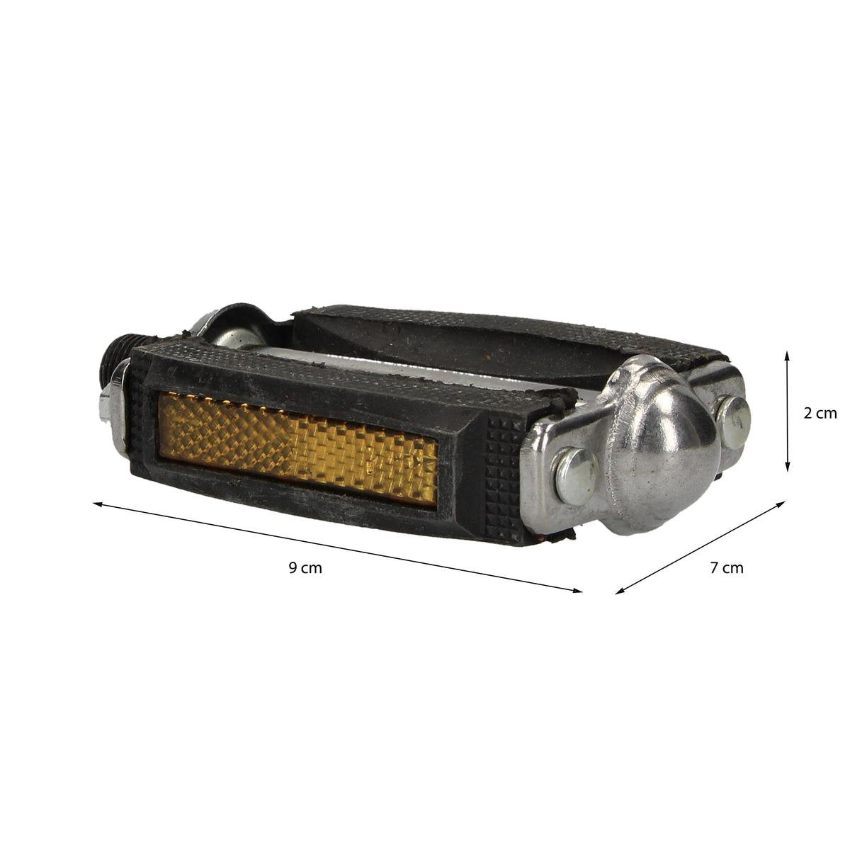 Benson Fietspedalen Set met Reflectoren β 9x7x2cm β 2 Stuks