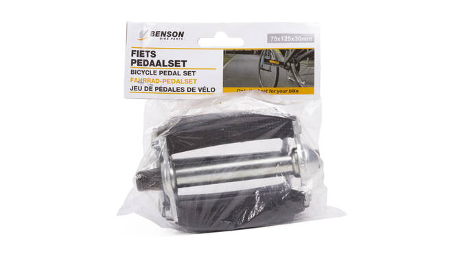 Benson Fietspedalen Set met Reflectoren β 9x7x2cm β 2 Stuks