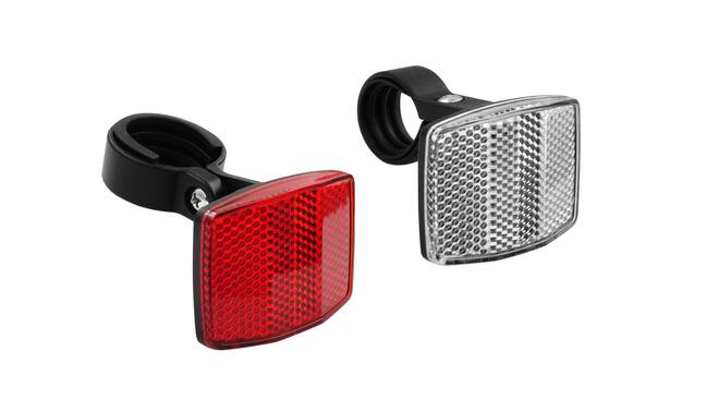 Bicycle Reflectors Set White and Red