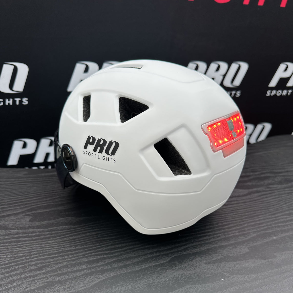 Speed Pedelec Helm Ice NTA 8776 – LED, 2 Vizieren & Oorwarmers Pro Sport Lights Bicycle Helmet Buy Online Visors Earmuffs