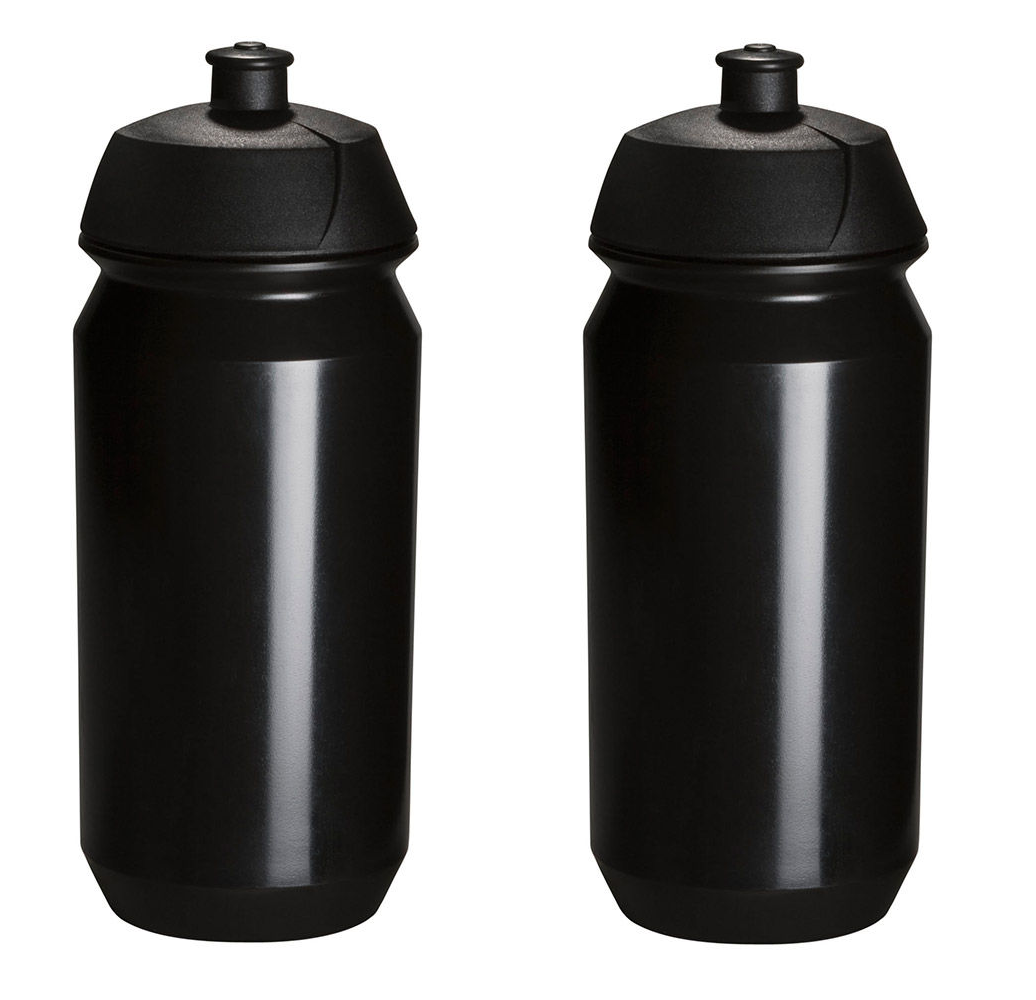 2 x Pro Sport Lights Bidon - 500 ml - Zwart