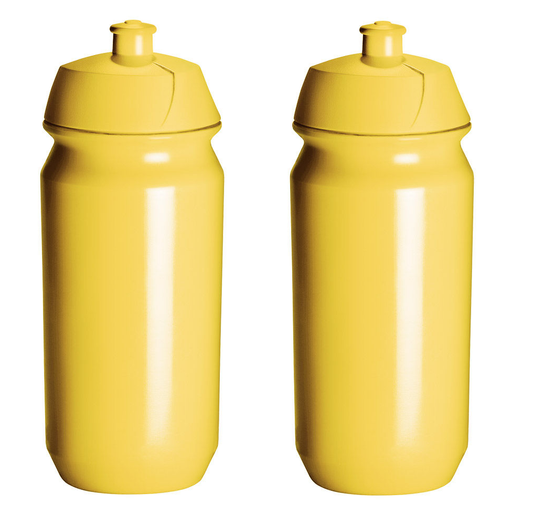 x2 Bidons Pro Sport Lights - 500 ml - Geel
