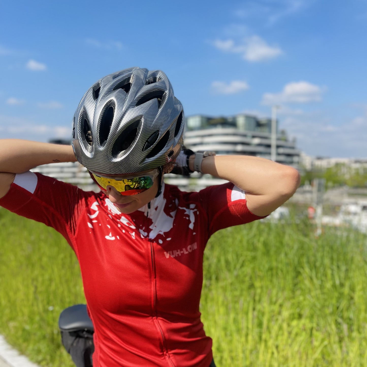 Fietshelm Dames/Heren - Carbon