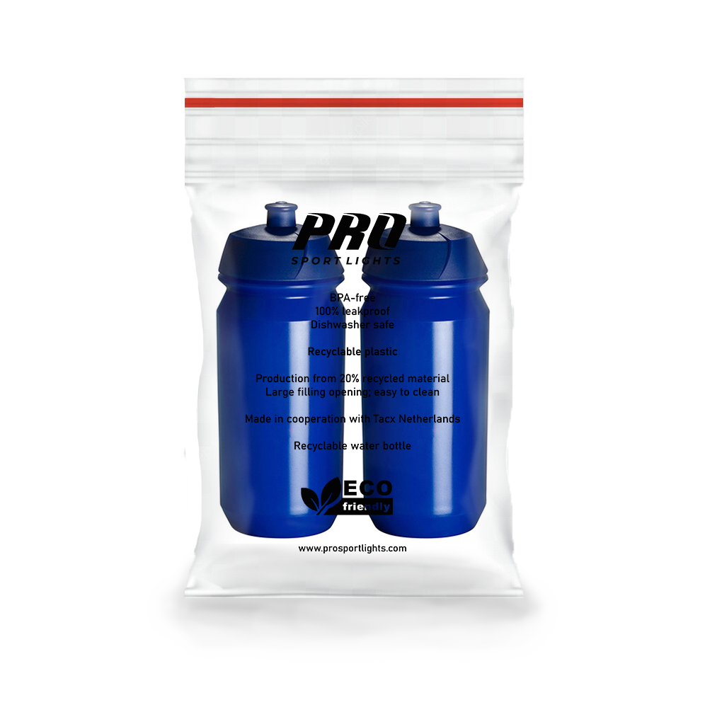 2x Drinkbus Pro Sport Lights - 500 ml - Donkerblauw