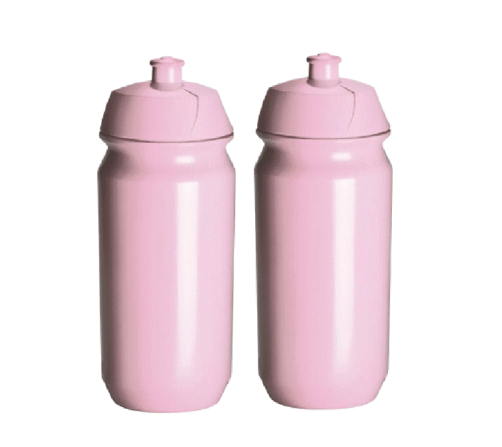 Drinkfles 2x 500 Drinkbussen Powder Pink Waterfles kopen online