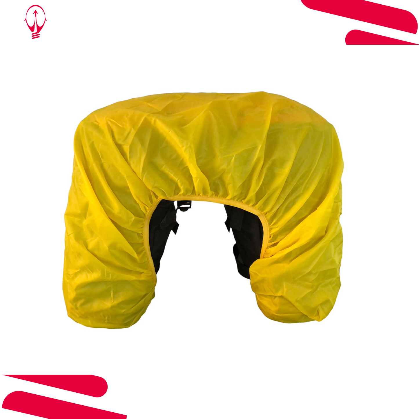 Pro Sport Lights Dubbele fietstas - 46 Liter - Zwart/Rood