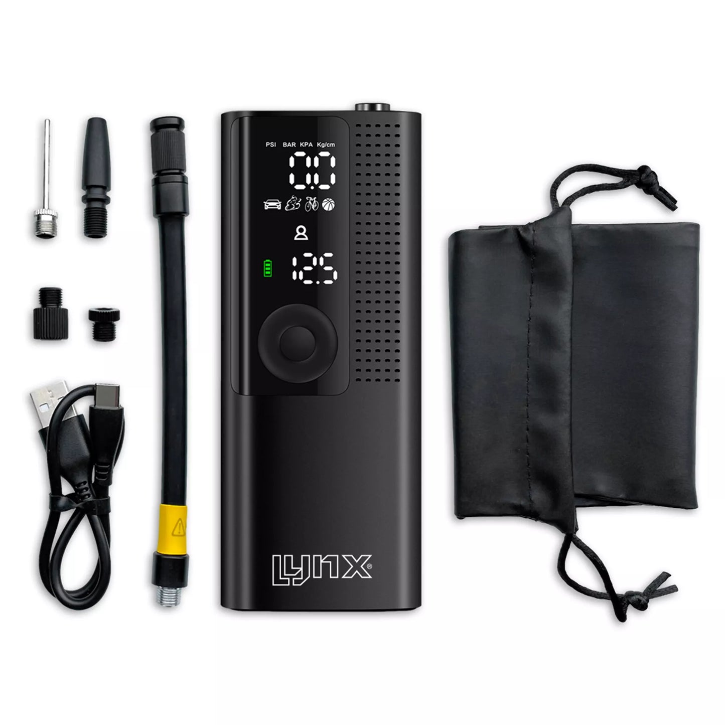 E-Blow 2 - Mini Compressor Luchtpomp Fietspomp Zwart kopen