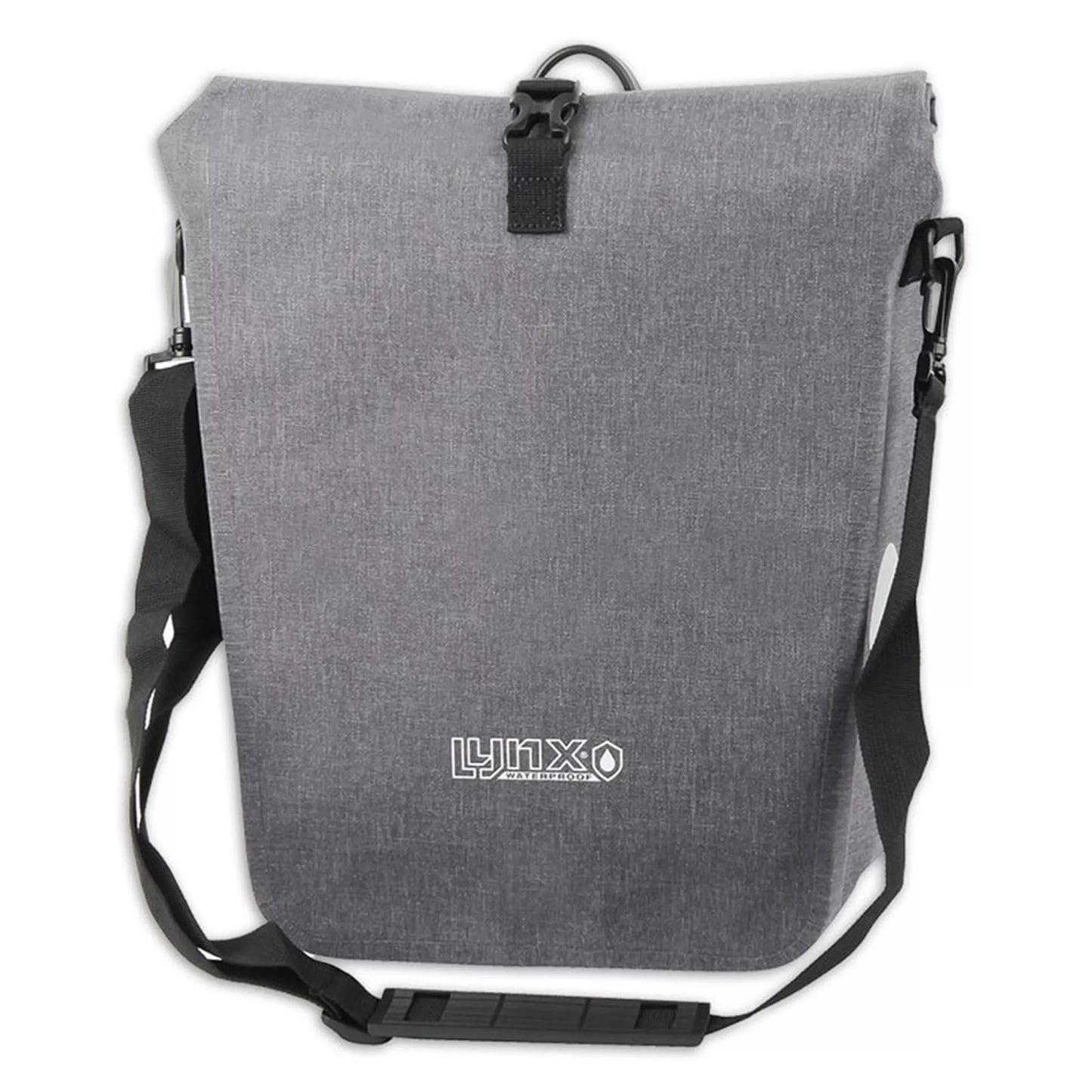 Enkele Fietstas Grijs - 23 Liter - Schouderband Tas Fiets kopen