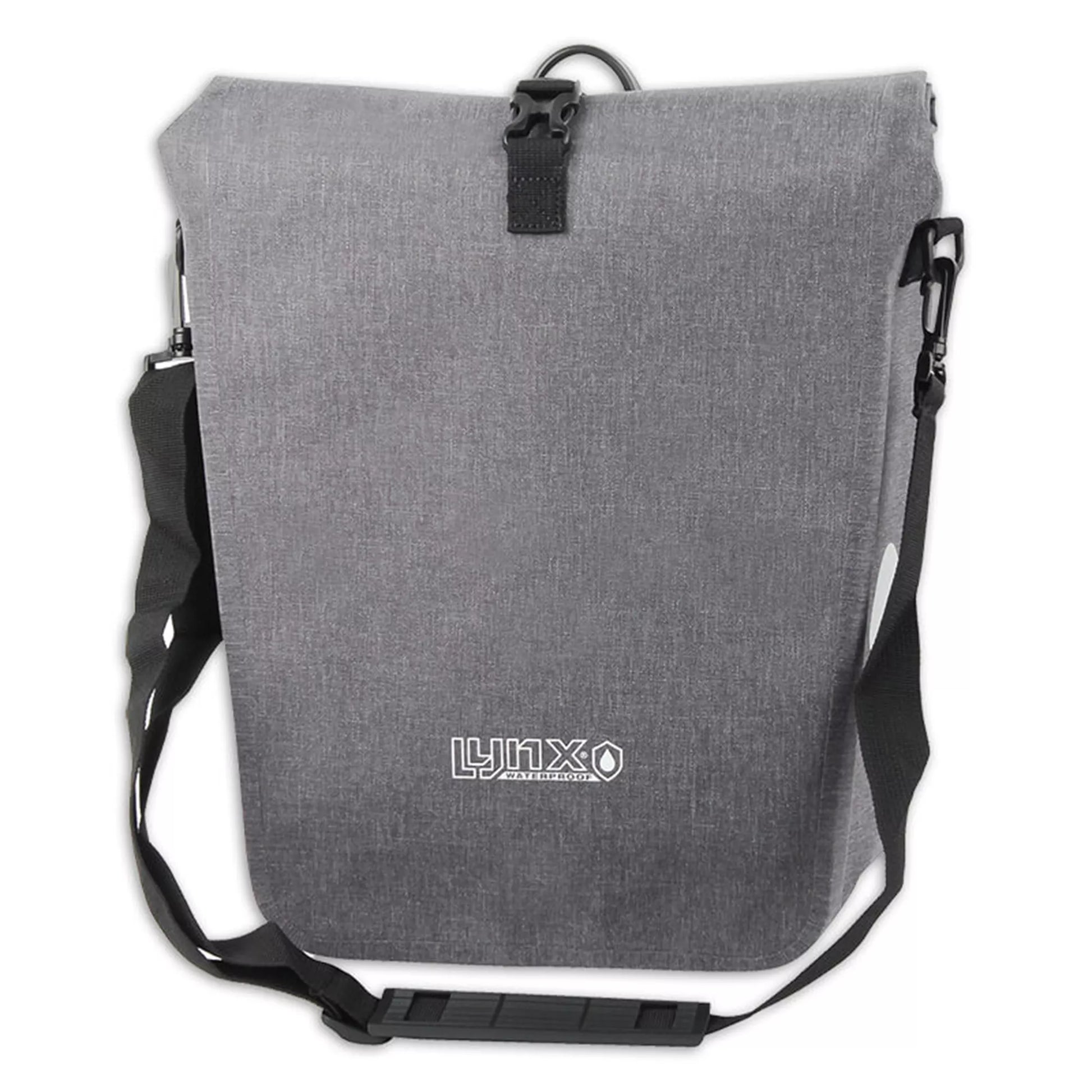 Enkele Fietstas Grijs - 23 Liter - Schouderband Tas Fiets kopen