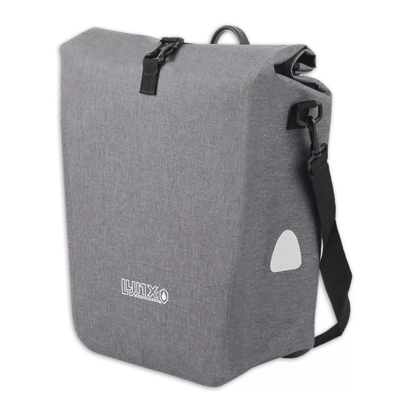 Enkele Fietstas Grijs - 23 Liter - Schouderband Tas Fiets kopen