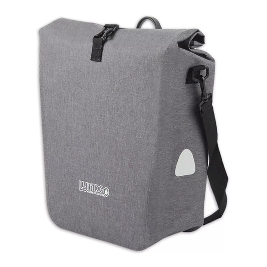 Enkele Fietstas Grijs - 23 Liter - Schouderband Tas Fiets kopen