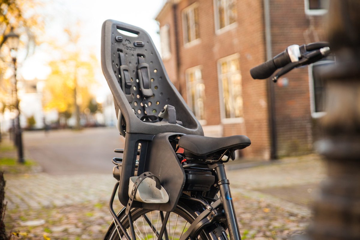 Fiets Opzetdrager Bagagedrager Universeel Zwart Achterdrager Kinderzitje - 35 KG Kopen Online
