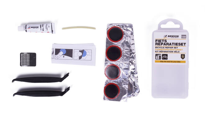 Fiets Reparatieset 12 delig Bandenreparatie