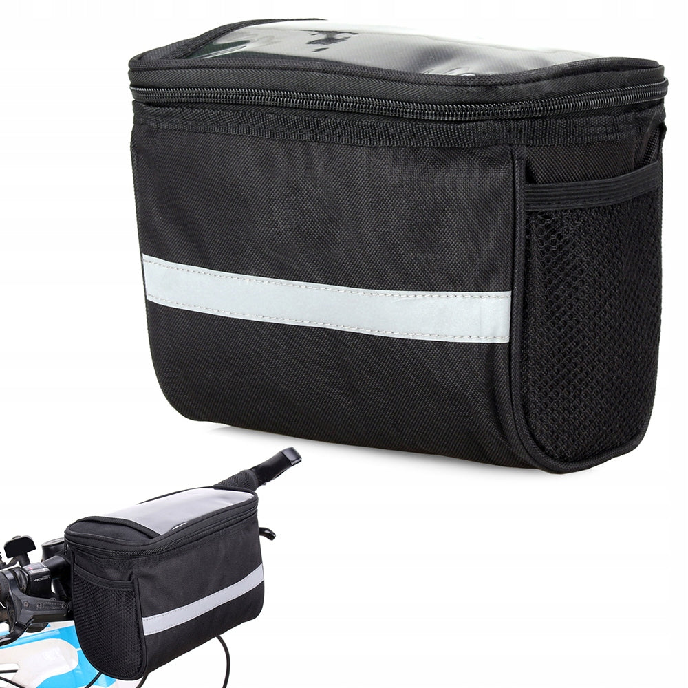 Fiets Stuurtas Met Telefoonhouder 3 Liter Zwart Tas kopen
