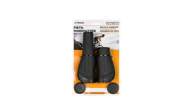 Fietshandvatten - Comfort Zwart - 140 mm en 95 mm