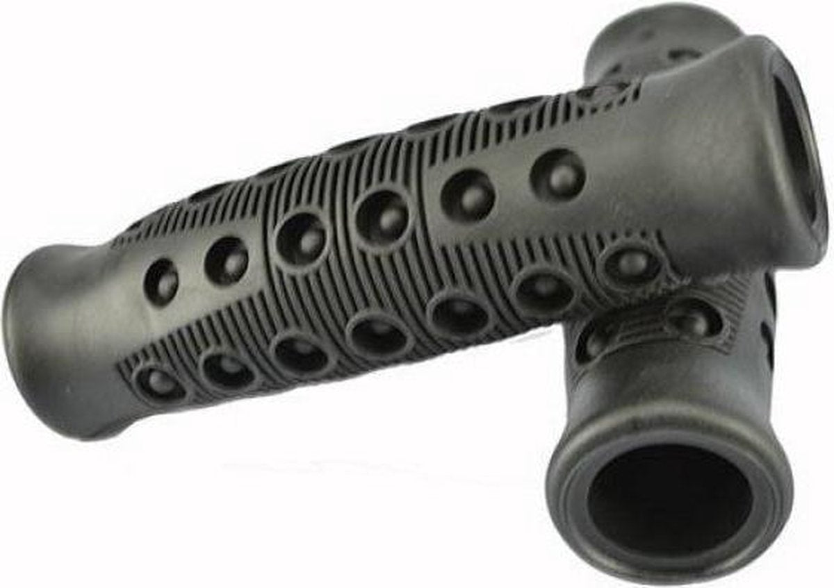 Fietshandvatten - Deluxe - Ø 22 x 125 mm - Zwart Fietsgrepen