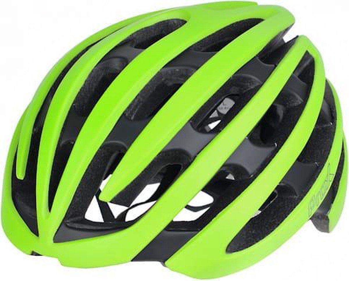 Fietshelm ProX volwassenen race - Fluo Geel road helmet