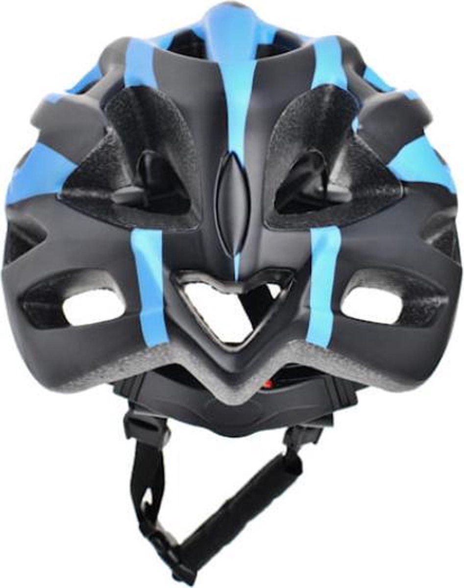 Fietshelm ProX volwassenen - Blauw Zwart - Large 58/61cm