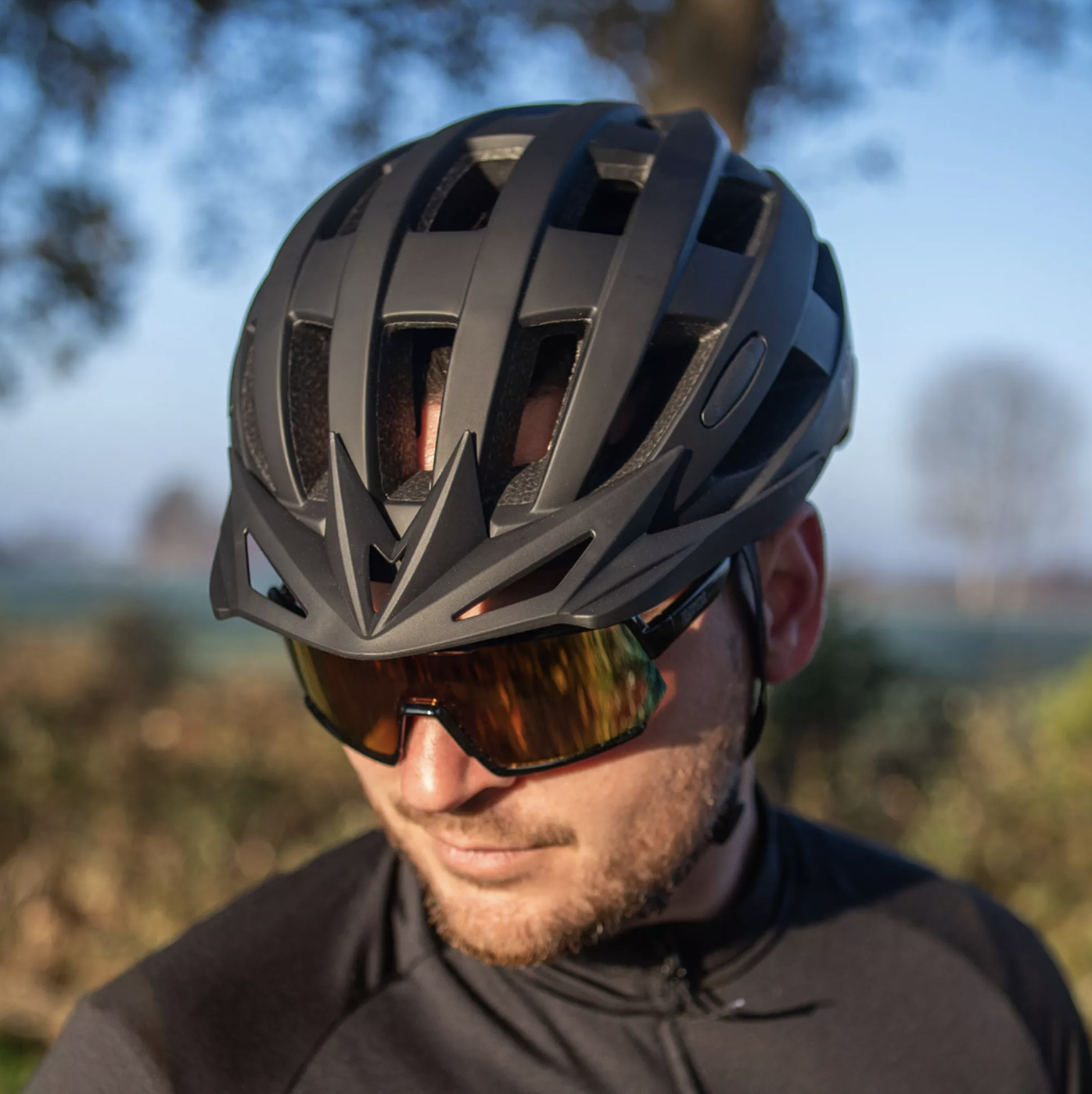 Lynx Fietshelm Dames/Heren All-Road Mat Zwart