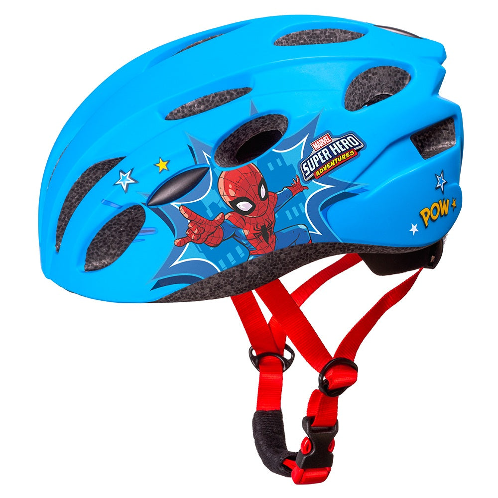 Fietshelm Jongens Kinderen Spider-Man 52-56 cm Blauw Kinderhelm Fiets kopen online