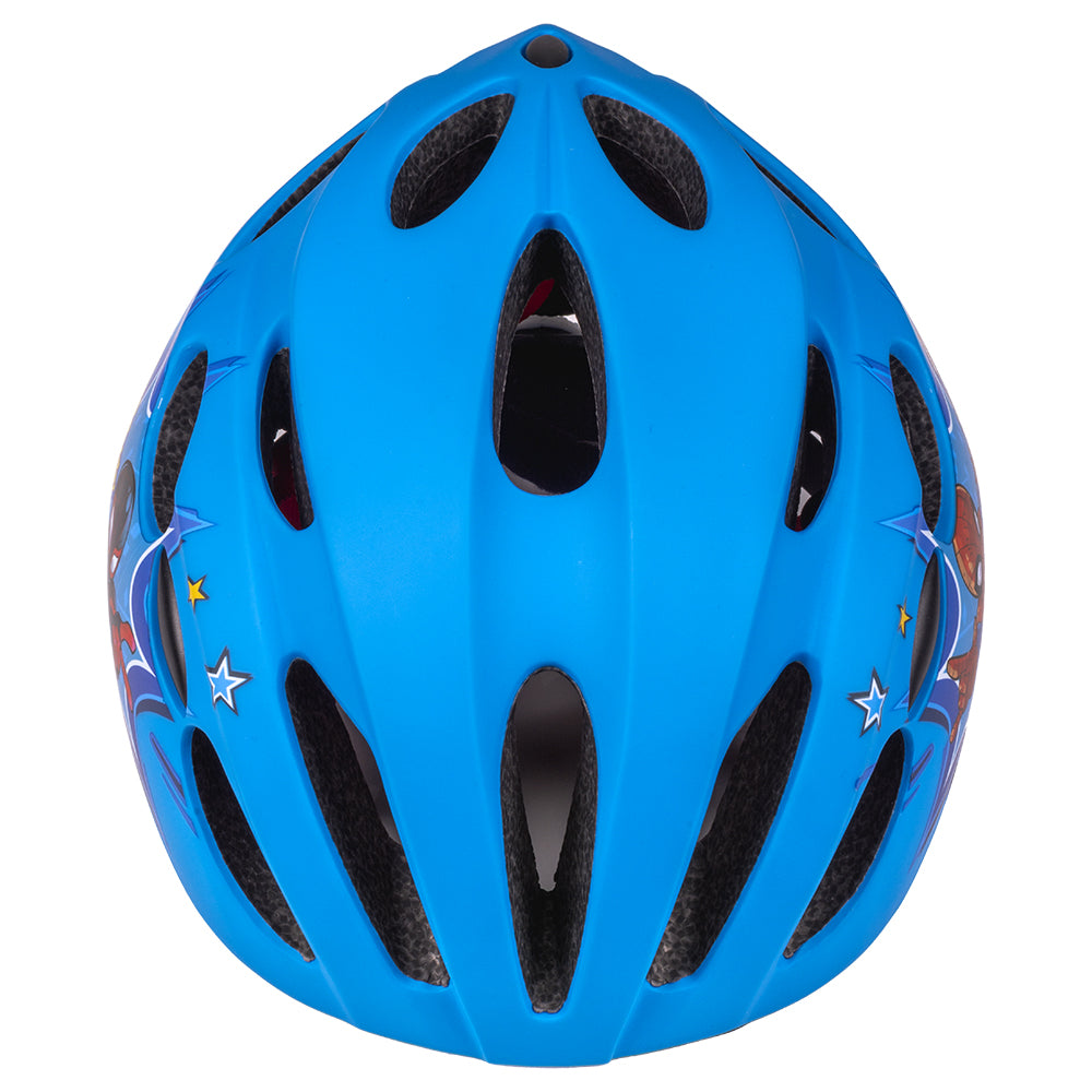 Fietshelm Jongens Kinderen Spider-Man 52-56 cm Blauw Kinderhelm Fiets kopen online