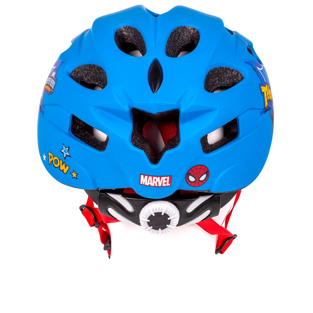 Fietshelm Jongens Kinderen Spider-Man 52-56 cm Blauw Kinderhelm Fiets kopen online