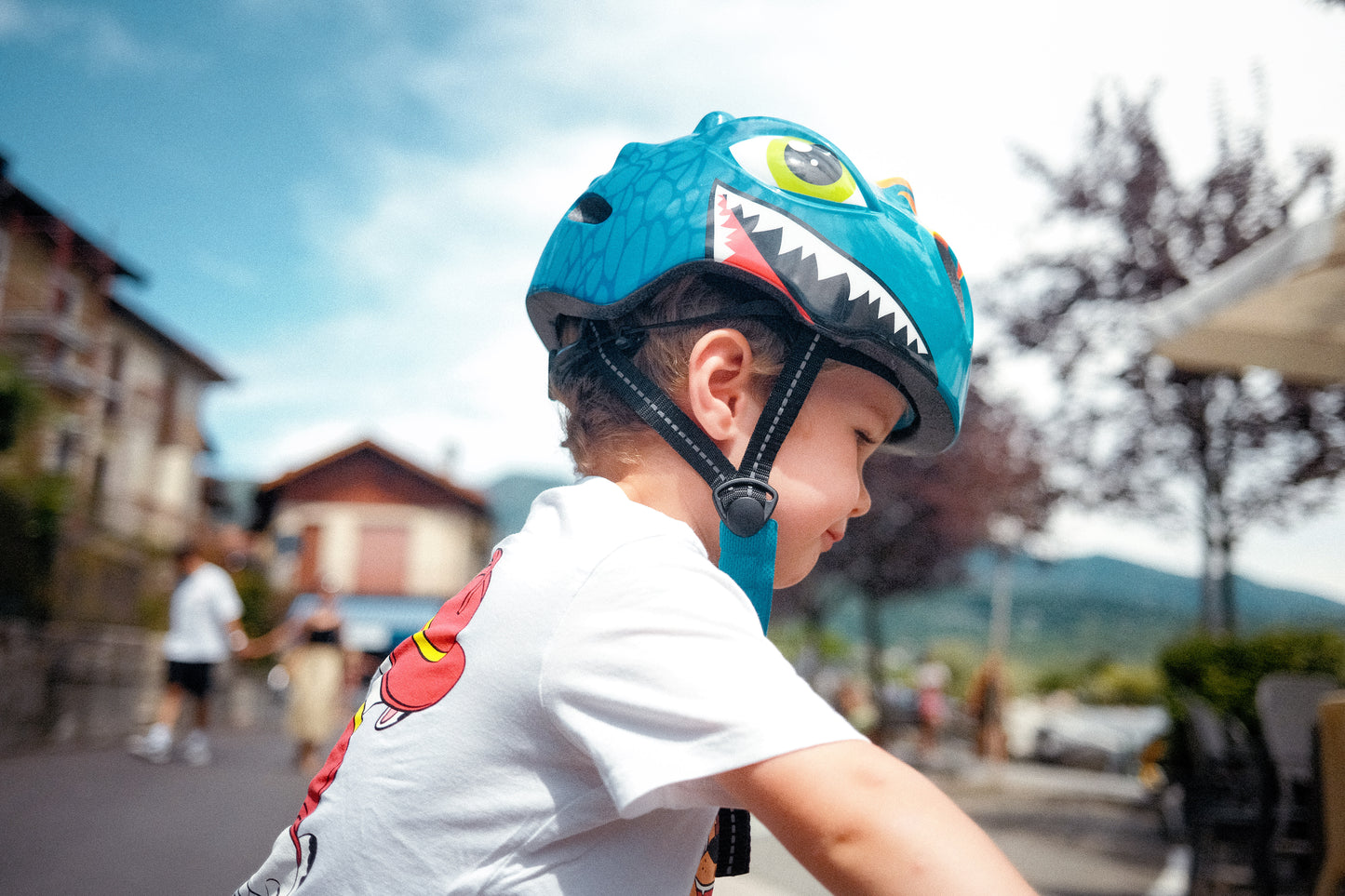 Fietshelm Kind Helm Kinderen - Kinderhelm Dino XS 46 51cm KOPEN ONLINE