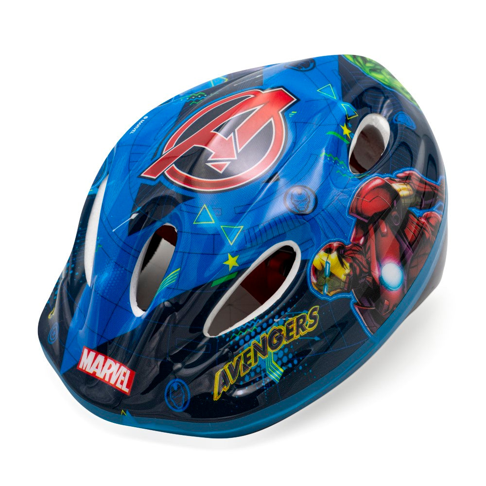 Fietshelm Kind Jongens Marvel Avengers Kinderhelm Fiets 52-56 cm Blauw kopen online