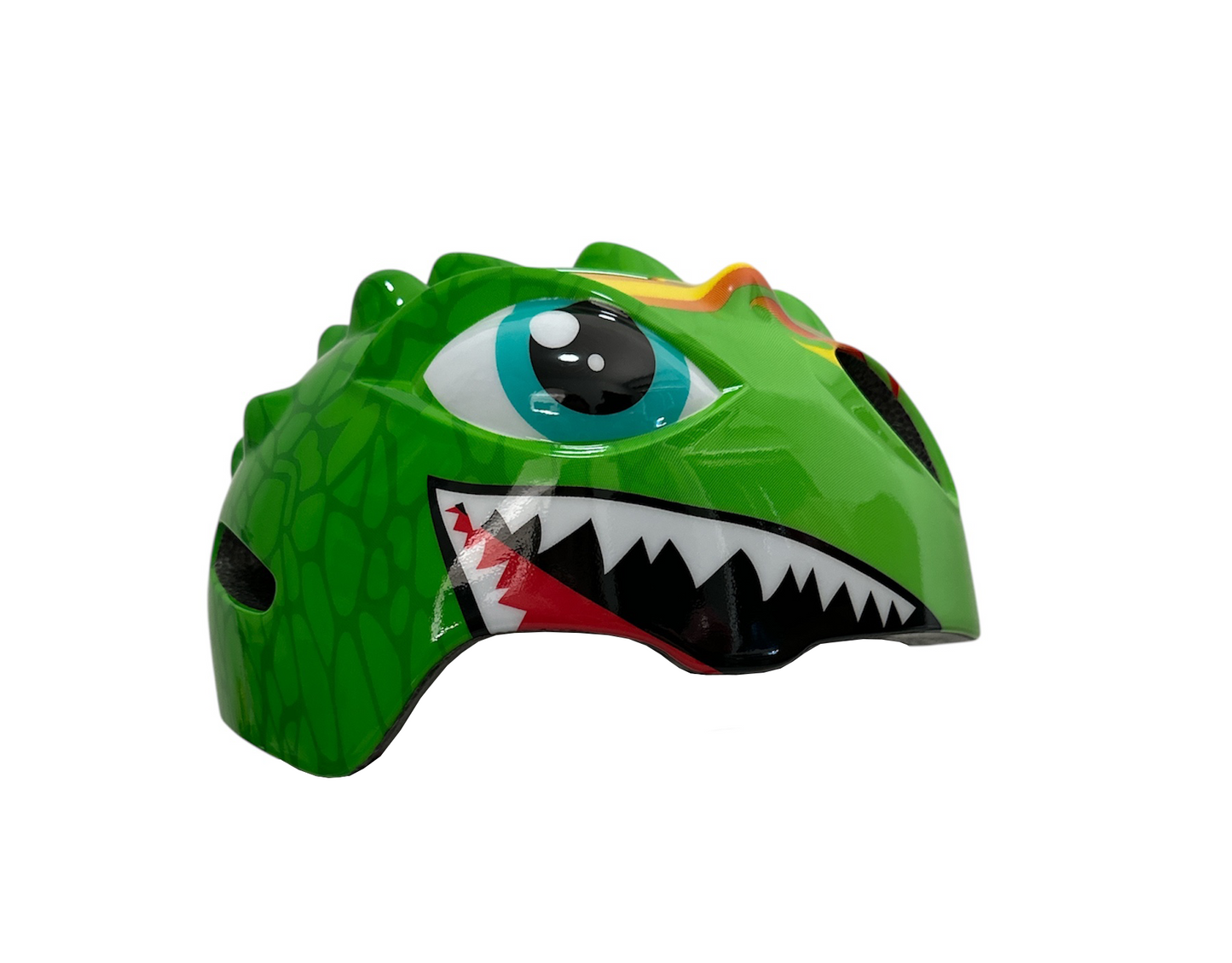Fietshelm Kind Lichtgroen - Kinderhelm Dino XS 4651cm Kinderfietshelm Kopen Online