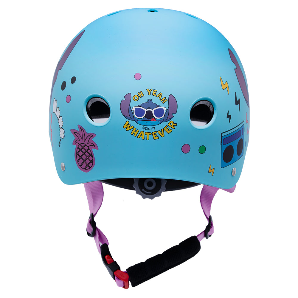 Fietshelm Kinderen Jongens en Meisjes Stitch Kinderhelm 52-56 cm Blauw Kopen Online