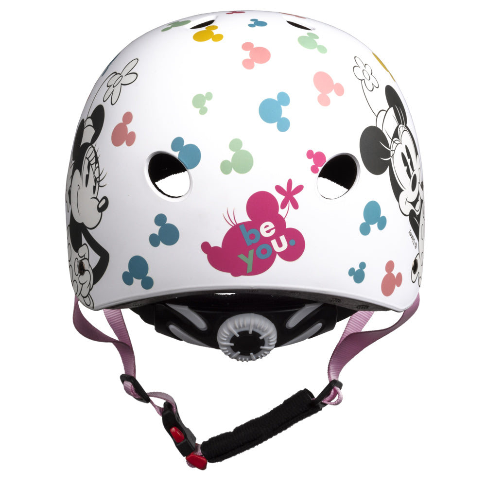 Fietshelm Kinderen Meisjes Minnie Mouse Wit Kinderhelm 52-56 cm Kopen Online