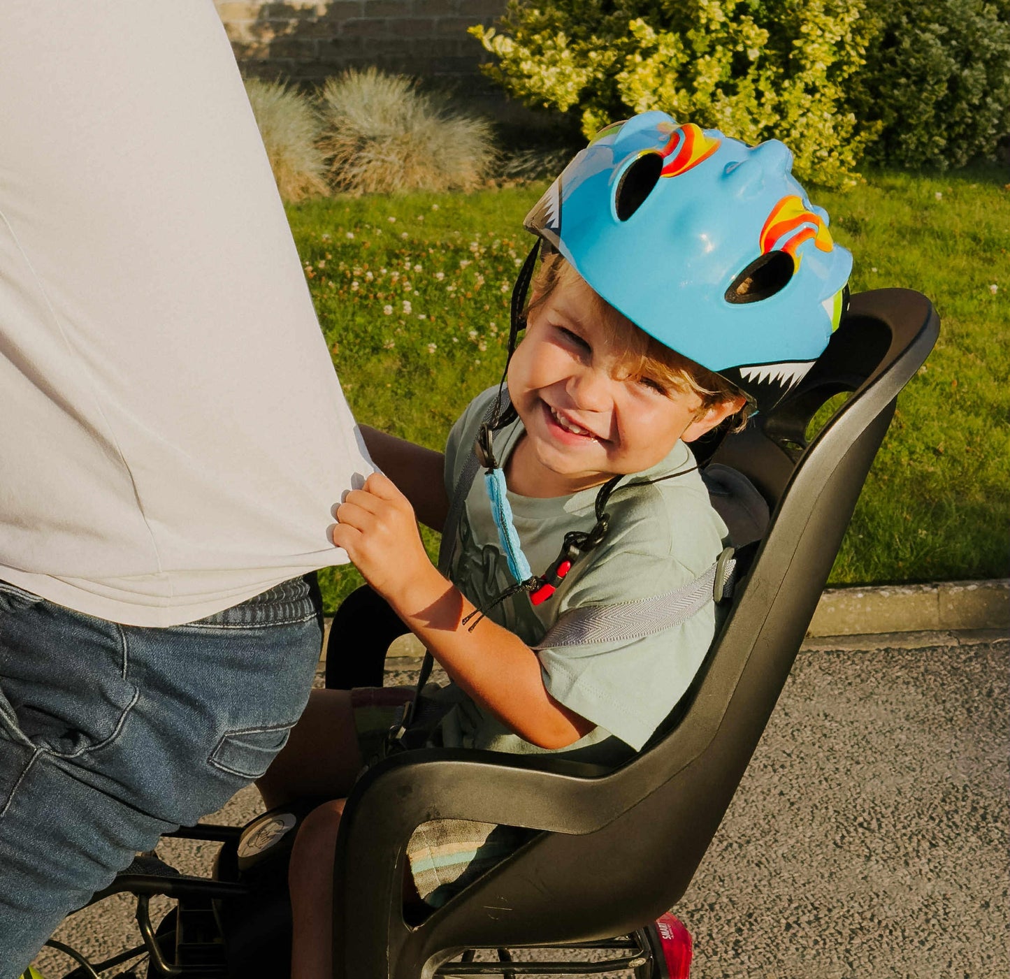 Fietshelm Kinderen jongens Blauw - Kinderhelm Dino XS 4651cm Kopen Online