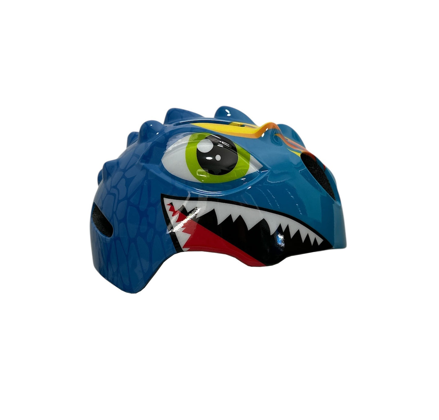Fietshelm Kinderen jongens Blauw - Kinderhelm Dino XS 4651cm Kopen Online