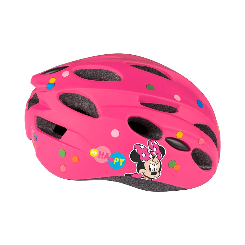 Fietshelm Meisjes Kinderen Minnie Mouse Roze In-Mold 52-56 cm Kinderhelm Fiets kopen online