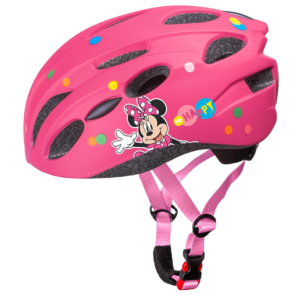 Fietshelm Meisjes Kinderen Minnie Mouse Roze In-Mold 52-56 cm Kinderhelm Fiets kopen online