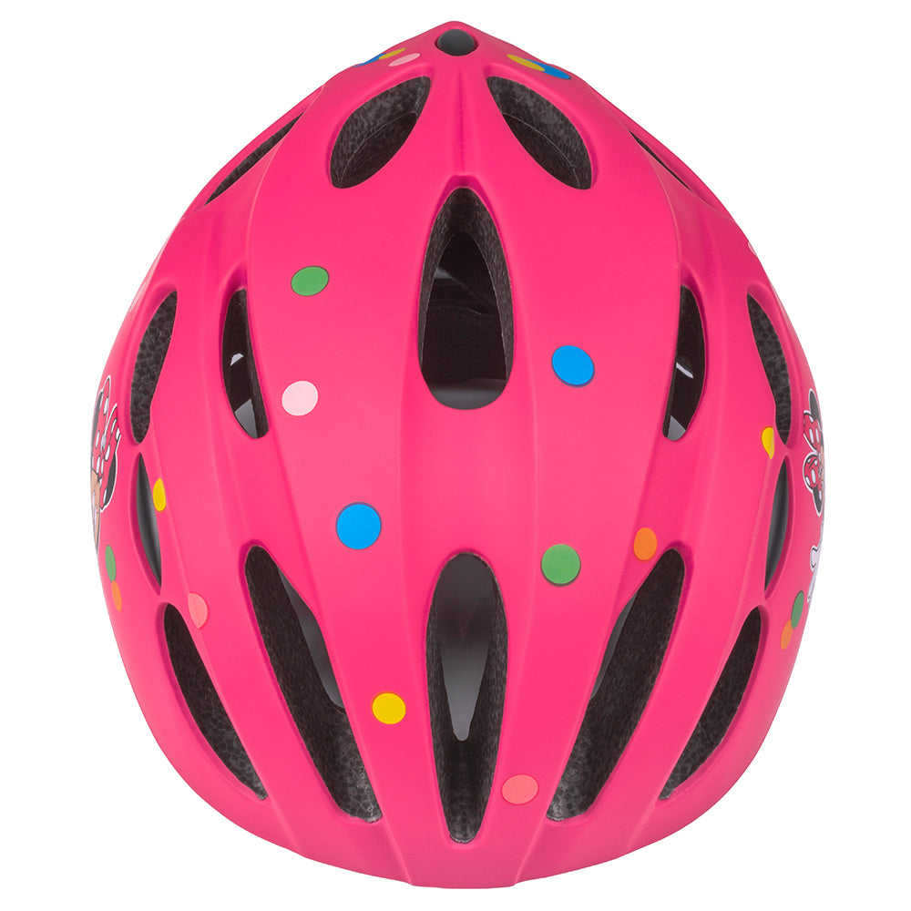 Fietshelm Meisjes Kinderen Minnie Mouse Roze In-Mold 52-56 cm Kinderhelm Fiets kopen online