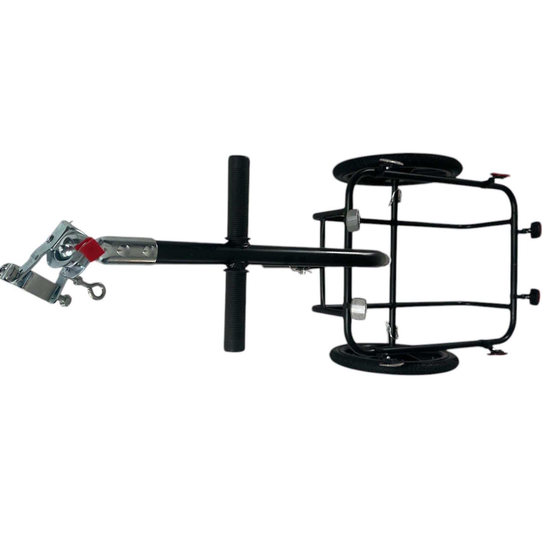 Fietskar Bagagefietskar 70L Fiets Aanhanger Met Krat Trolley + Reflectoren - Zwart kopen online