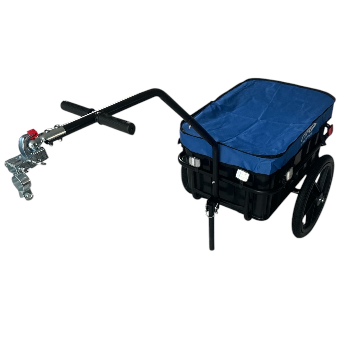 Fietskar Bolderkar 70L Fiets Aanhanger Met Krat Trolley + Reflectoren - Blauw - Waterdicht kopen online