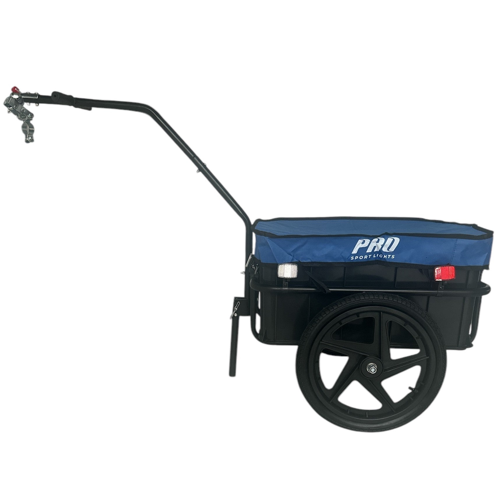 Fietskar Bolderkar 70L Fiets Aanhanger Met Krat Trolley + Reflectoren - Blauw - Waterdicht kopen online